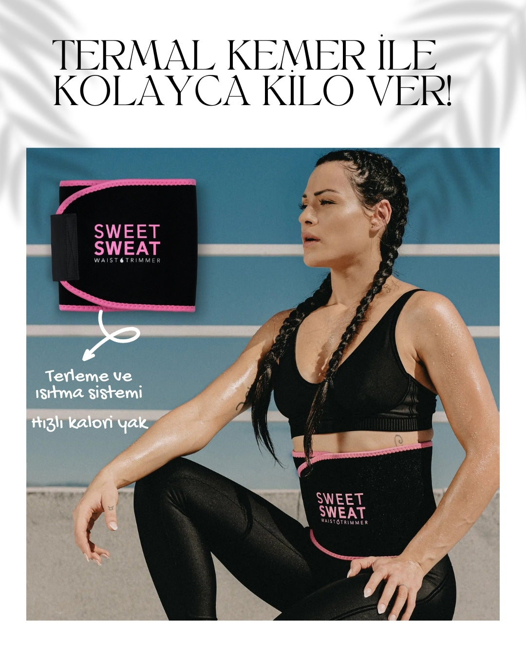 Sweet Sweat® Zayıflatıcı Bel Kemeri